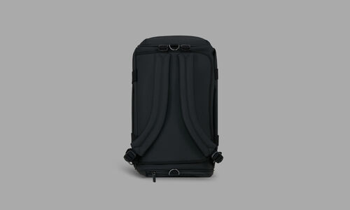 Convertible into backpack