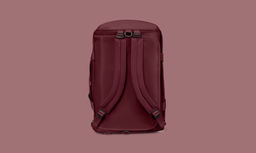 Convertible into backpack
