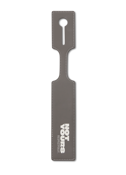 Lipault Lipault Travel Accessories Luggage Tag Not Yours  Ash Stone