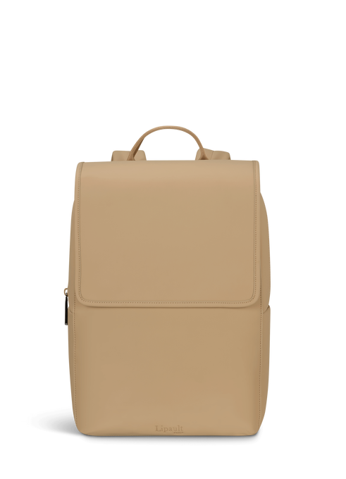 Lipault Lost In Berlin Square Backpack 2.0  Sandstone