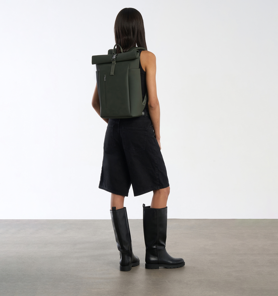 Lost In Berlin Rolltop Backpack 15.6"
