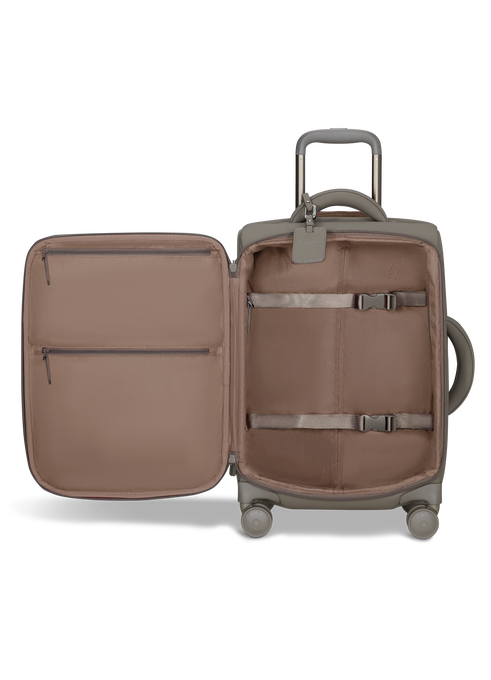 Lost In Berlin Cabin suitcase 55cm | Lipault Lost In Berlin Cabin 2.0 55cm  Ash Stone