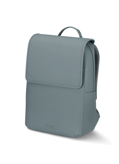 Lipault Lost In Berlin Square Backpack 2.0  Cement Storm Lipault Lost In Berlin Square Backpack 2.0  Cement Storm