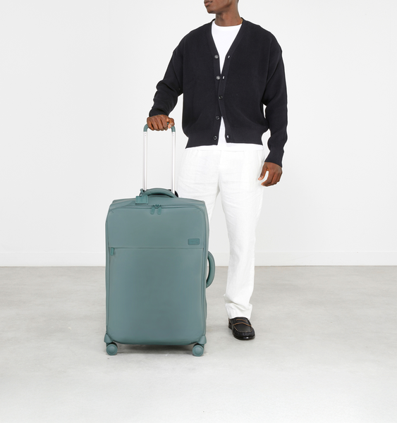 Plume Long trip suitcase 70cm | Lipault Plume Long Trip 70cm  Blue Tides