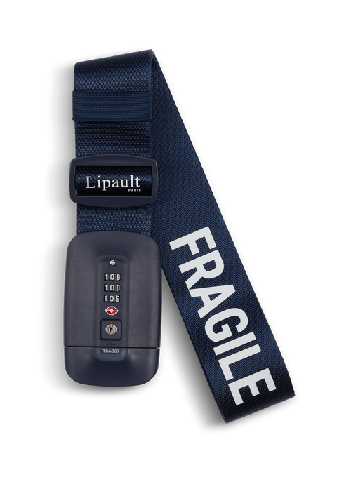 Lipault Lipault Travel Accessories Fragile Strap  Navy