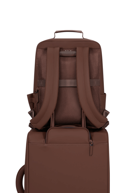 Lipault Lost In Berlin Lifetrotter Backpack  Spiced Mocha