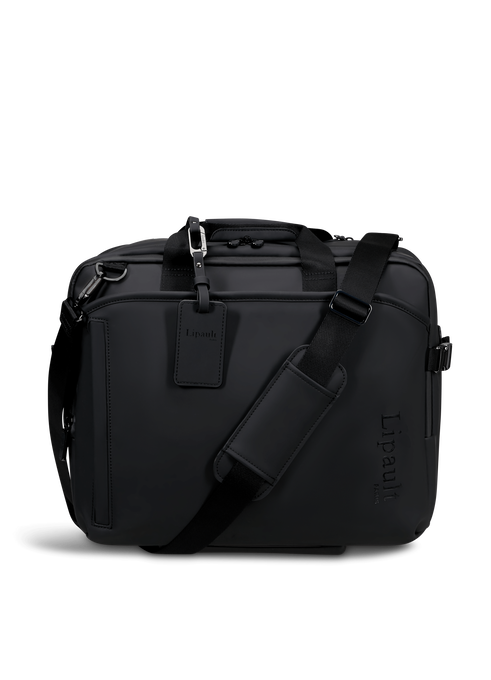 Lipault Lost In Berlin Rolling Tote  Black