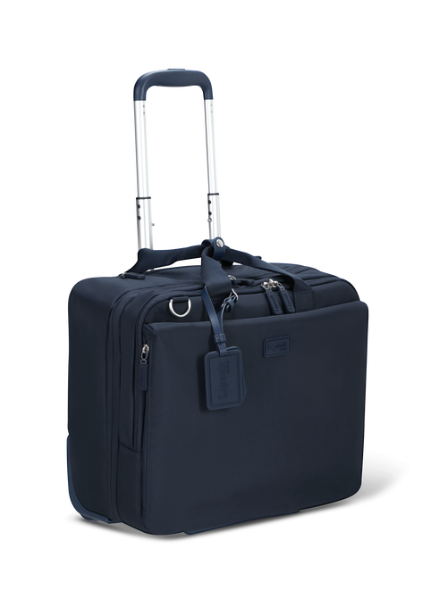 Lipault 4BIZ Rolling Laptop Bag Carbon Blue Lipault 4BIZ Rolling Laptop Bag Carbon Blue