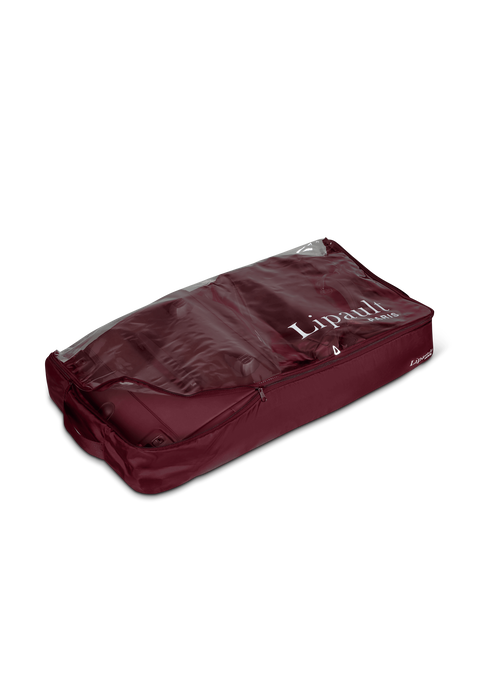 Lipault Foldable Plume Duffle with Wheels  Bordeaux Lipault Foldable Plume Duffle with Wheels  Bordeaux