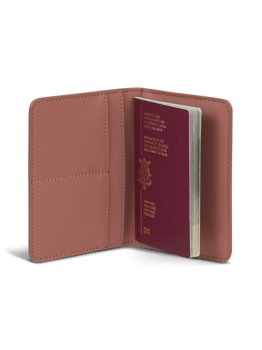 Lipault Lost In Berlin Passport Cover  Rosewood