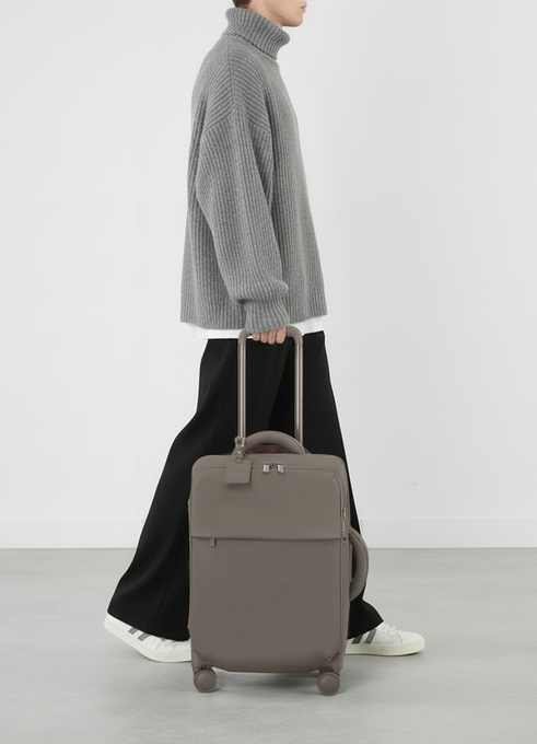 Lost In Berlin Cabin suitcase 55cm | Lipault Lost In Berlin Cabin 2.0 55cm  Ash Stone