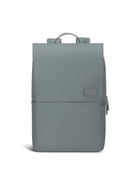 Lipault Lost In Berlin Square Backpack  Cement Storm