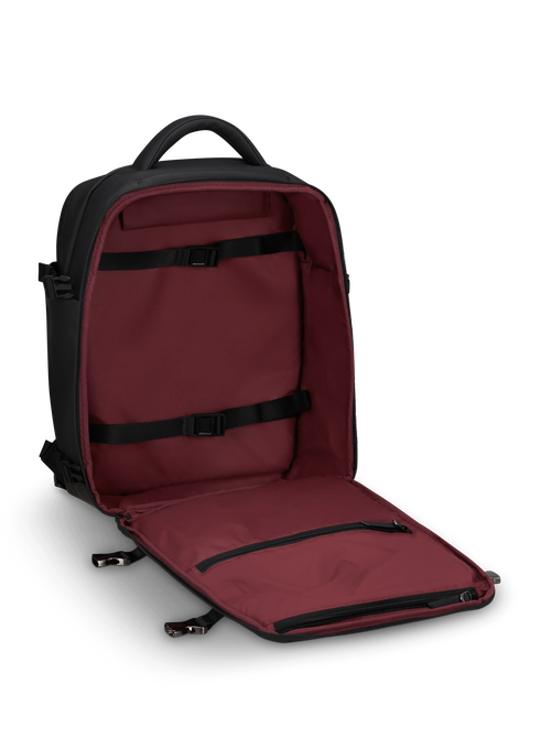 Lipault Lost In Berlin Travel Backpack 2.0  Black Lipault Lost In Berlin Travel Backpack 2.0  Black