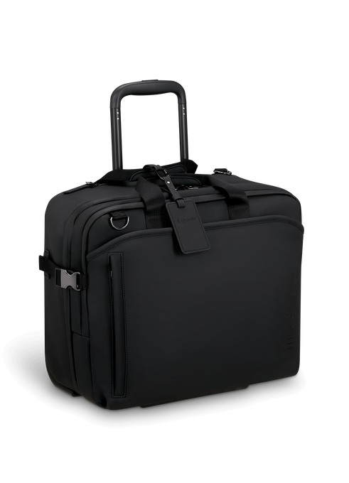 Lipault Lost In Berlin Rolling Tote  Black