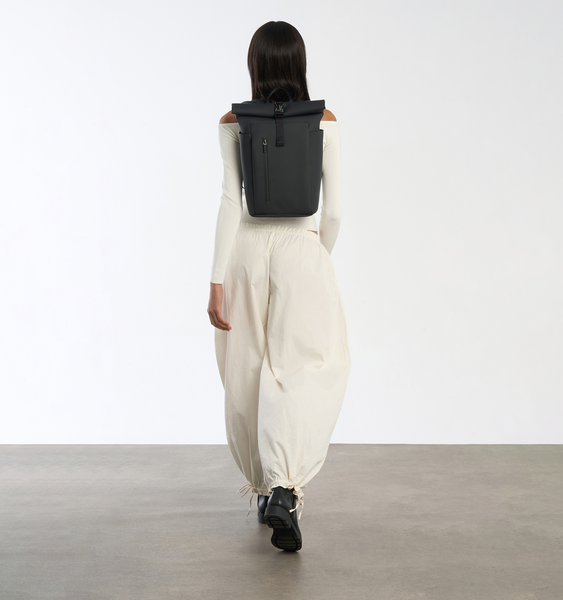 Lost In Berlin Mini-Rolltop Backpack