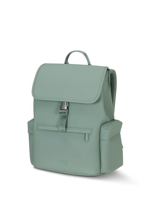 Lipault Lost In Berlin Mini Cargo Backpack  Yoga Green