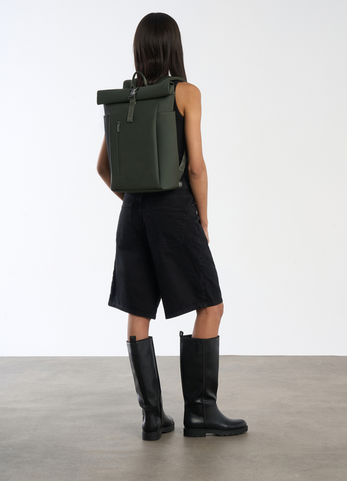 Lost In Berlin Rolltop Backpack 15.6"