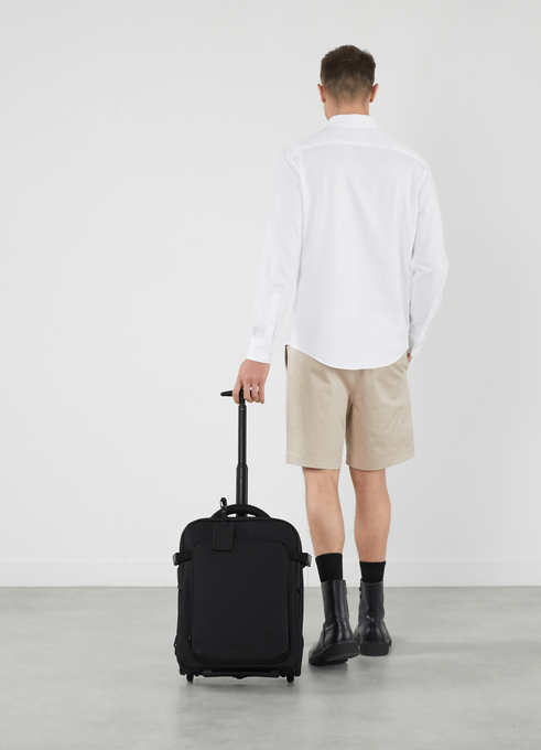 Lipault Lost In Berlin Backpack Pro With Wheels  Black