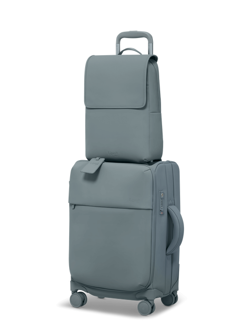 Lipault Lost In Berlin Square Backpack 2.0  Cement Storm Lipault Lost In Berlin Square Backpack 2.0  Cement Storm