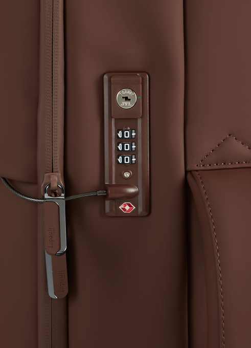 Lost In Berlin Cabin suitcase 55cm | Lipault Lost In Berlin Cabin 2.0 55cm  Spiced Mocha