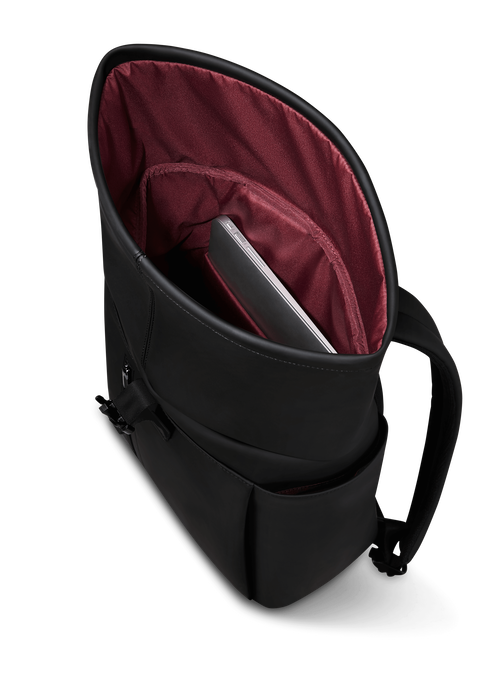 Lipault Lost In Berlin Rolltop Backpack 2.0  Black Lipault Lost In Berlin Rolltop Backpack 2.0  Black