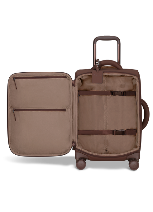 Lost In Berlin Cabin suitcase 55cm | Lipault Lost In Berlin Cabin 2.0 55cm  Spiced Mocha