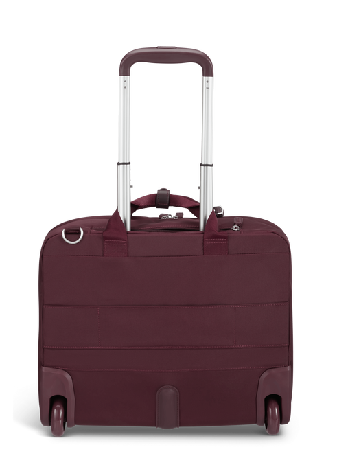 Lipault 4BIZ Rolling Laptop Bag Bordeaux