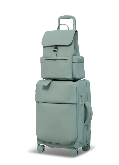 Lipault Lost In Berlin Mini Cargo Backpack  Yoga Green