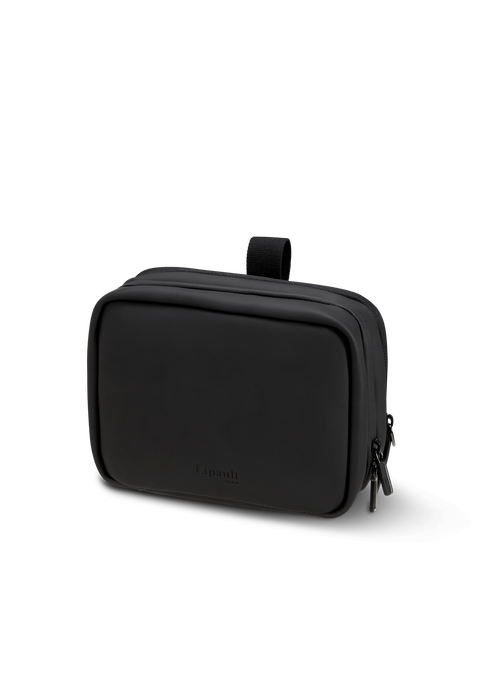 Lipault Lost In Berlin Split Toiletry Bag  Black Lipault Lost In Berlin Split Toiletry Bag  Black